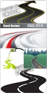 Road. Set.10 - Stock Vector