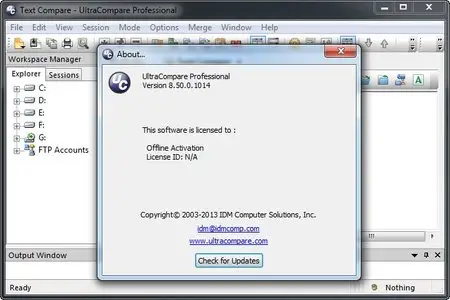 IDM UltraCompare Professional 8.50.0.1014