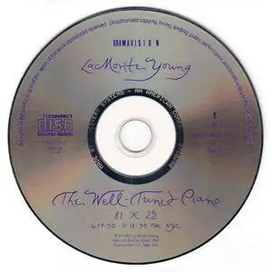 La Monte Young - The Well-Tuned Piano 81 X 25 (6:17.50 - 11:18:59 PM NYC) (1987) {5CD Gramavision 18-8701-2 rec 1981}
