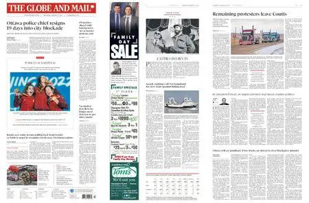 The Globe and Mail – February 16, 2022