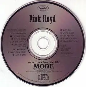 Pink Floyd - More (Original Motion Picture Soundtrack) (1969) {1987 Capitol US, Japan pressing} **[RE-UP]**