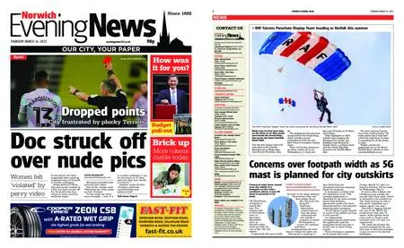 Norwich Evening News – March 16, 2023
