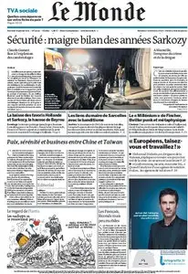 Le Monde du 18 Janvier 2012