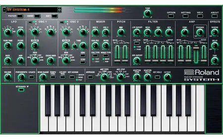 Roland SYSTEM-1 Software Synthesizer v1.0.1 WiN