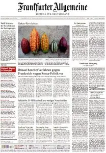 Frankfurter Allgemeine Zeitung mit RMZ vom 15. September 2010