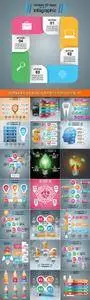 Infographic and diagram business design vector 139
