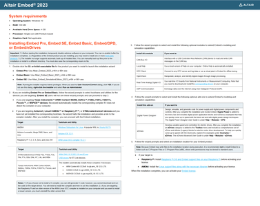Altair Embed 2023.0
