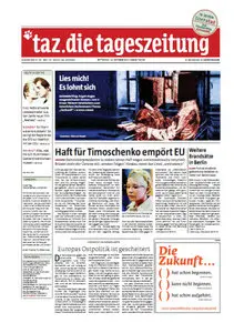 Tageszeitung TAZ vom 12 Oktober 2011