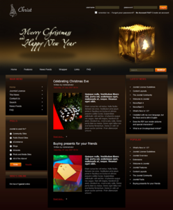 TM 22162 - Joomla Template (Christmas)