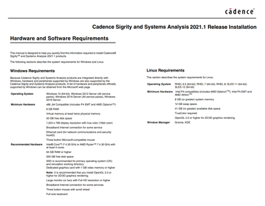 Cadence Sigrity and Systems Analysis 2021.1 HF005 Linux