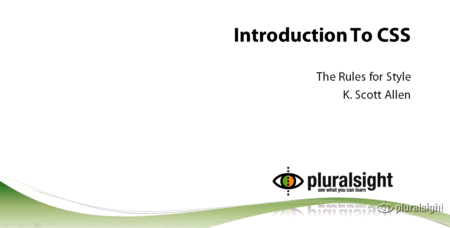 Pluralsight - Introduction to CSS