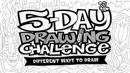 Lynda - 5-Day Drawing Challenge: Different Ways to Draw