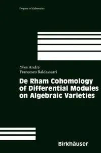 De Rham Cohomology of Differential Modules on Algebraic Varieties