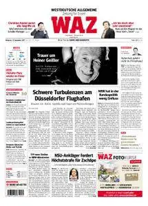 WAZ Westdeutsche Allgemeine Zeitung Essen-Steele/Kray - 13. September 2017