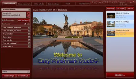 Easy Watermark Studio v2.1 Pro Portable