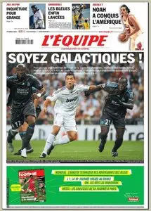 L'Équipe 8 Decembre 2009