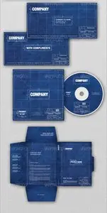 GraphicRiver Full Corporate ID Package - old BLUEPRINT