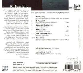 Alexis Descharmes - Kaija Saariaho: Complete Cello Works (2006)