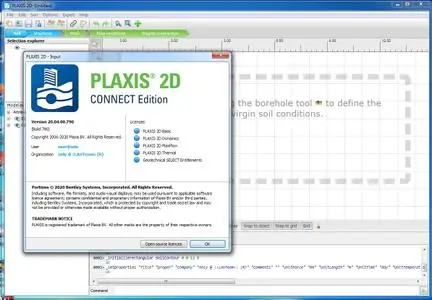 PLAXIS 2D CONNECT Edition V20 Update 4