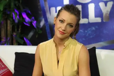 Katie Cassidy at The Young Hollywood Studio in Hollywood September 19, 2012