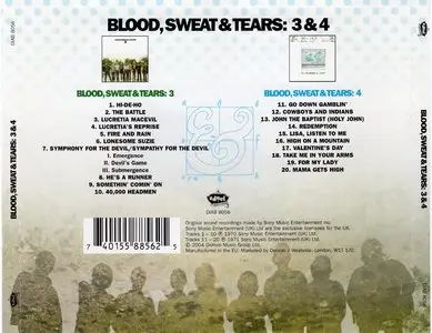 Blood, Sweat & Tears: 3 & 4 (2004)