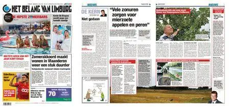 Het Belang van Limburg – 23. juli 2018