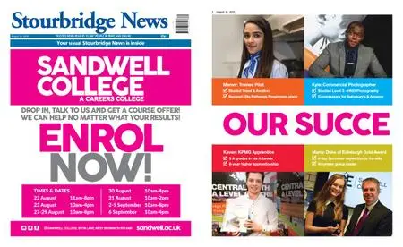 Stourbridge News – August 22, 2019