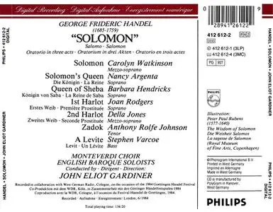 John Eliot Gardiner, English Baroque Soloists, Monteverdi Choir - George Frideric Handel: Solomon (1985)