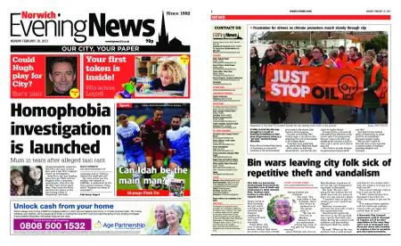 Norwich Evening News – February 20, 2023