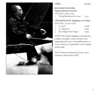 Pierre Monteux in France · The 1952-58 Concerts With The Orchestre National de France [8 CDs] [RE-UP]