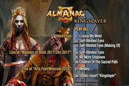 Almanac - Kingslayer (2017) [Limited Ed.] CD+DVD