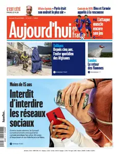 Aujourd’hui en France - 15 Août 2026