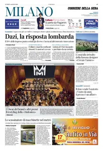 Corriere della Sera Milano - 11 Agosto 2025