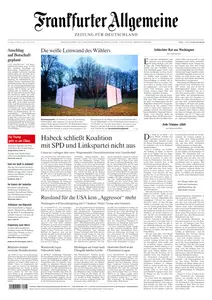 Frankfurter Allgemeine Zeitung  - 22 Februar 2025