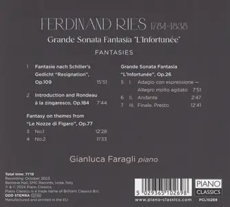 Gianluca Faragli - Ferdinand Ries: Grande Sonata Fantasia (2024)