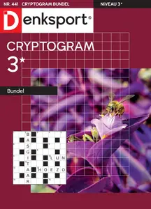 Denksport Cryptogrammen 3 bundel N.441 - 3 Oktober 2024