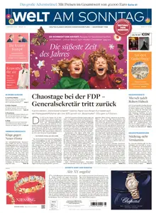 Welt am Sonntag - 30 November 2024