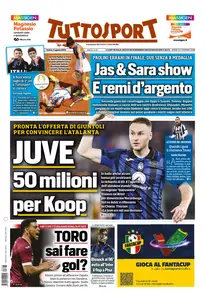 TuttoSport - 3 Agosto 2024