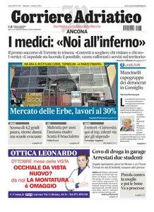 Corriere Adriatico Ancona - 7 Ottobre 2025