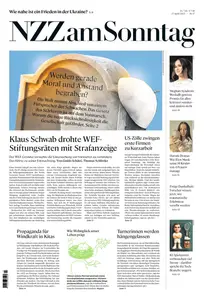 NZZ am Sonntag - 27 April 2025
