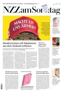 NZZ am Sonntag  - 26 Januar 2025