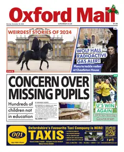 Oxford Mail - 30 December 2024