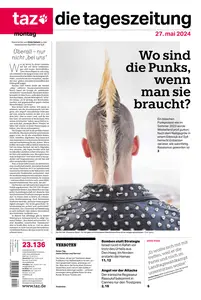 taz die tageszeitung  - 27 Mai 2024