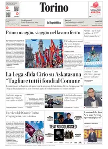 la Repubblica Torino - 1 Maggio 2025