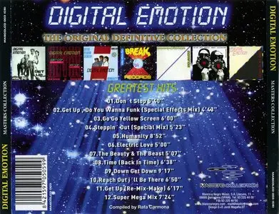 Digital Emotion - Greatest Hits (I Love Disco Presents/Masters Collection) (2007)