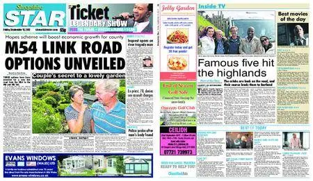 Shropshire Star Shrewsbury Edition – September 15, 2017