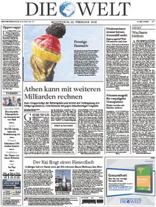 Welt vom 25 Februar 2015