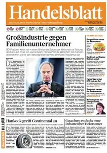 Das Handelsblatt vom 25. Juni 2012