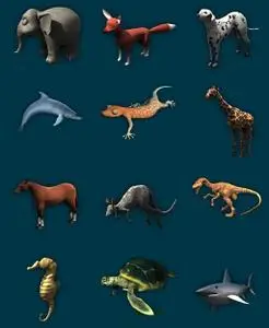 3D Animal Models (objects)