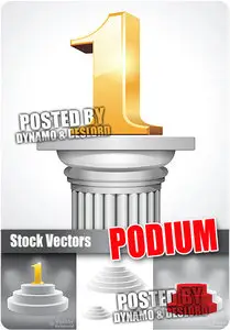 Podium - Stock Vectors